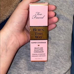 Two faced super coverage concealer.